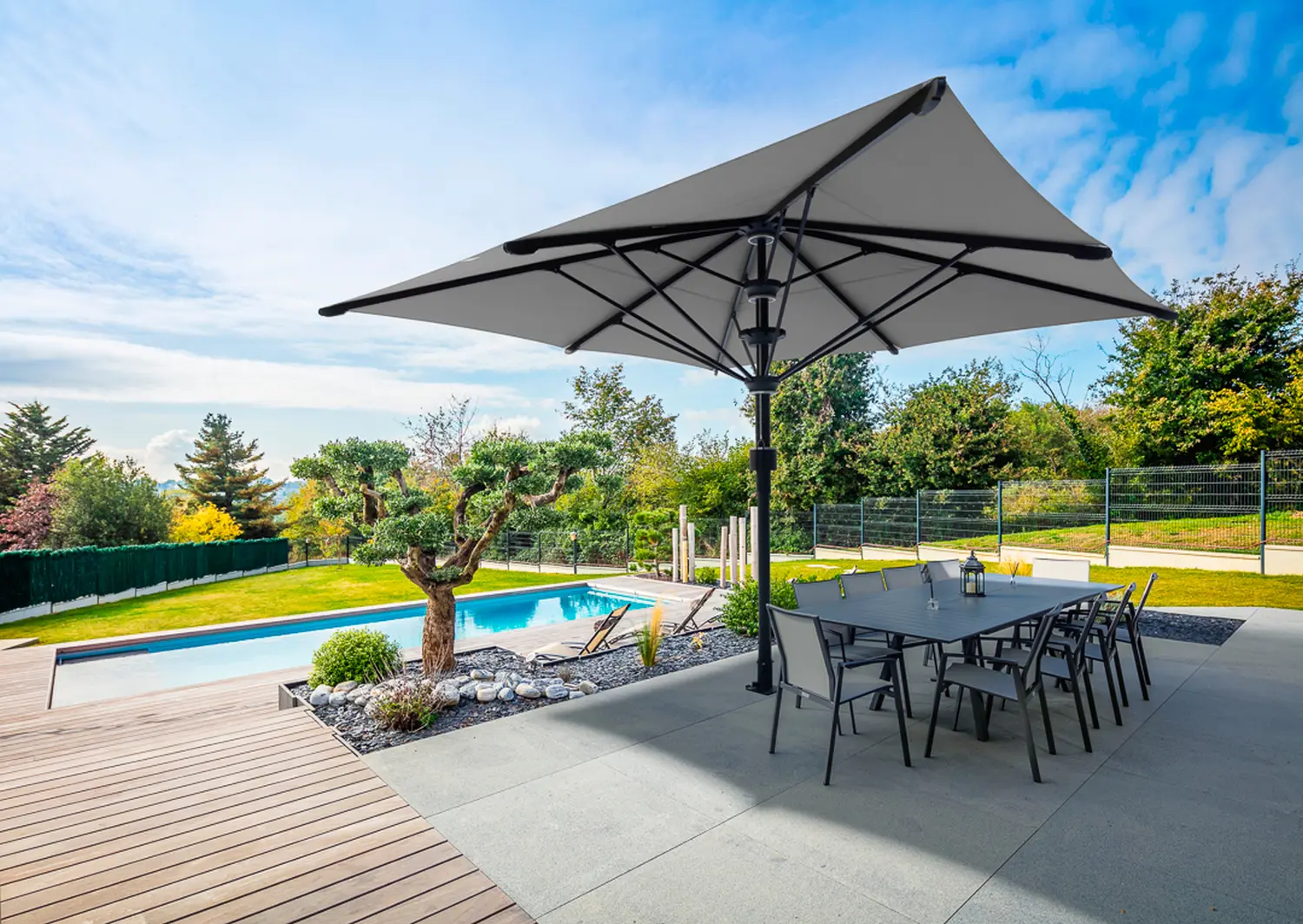 Premium-Sonnenschirme von Bahama® – Qualität, die bleibt von Gartenbau Neumann